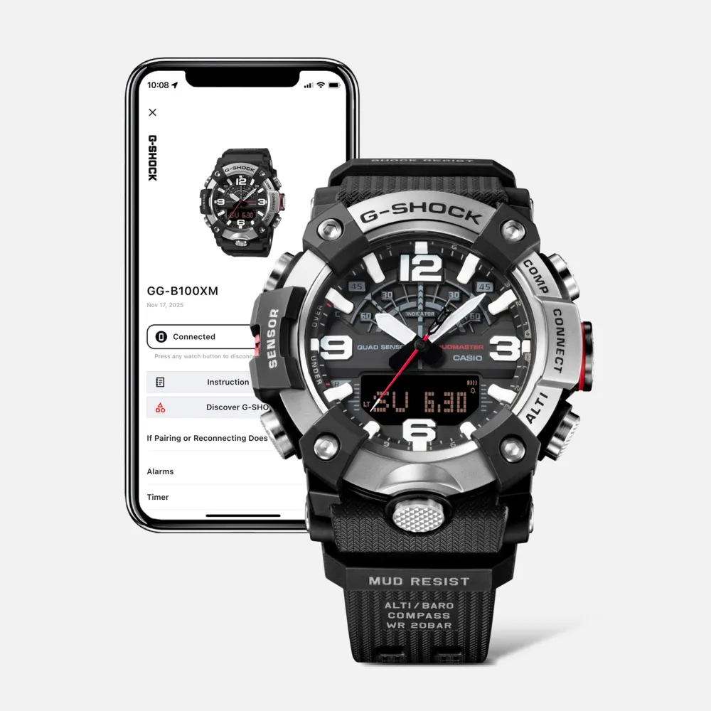 CASIO G-SHOCK นาฬิกาข้อมือผู้ชาย รุ่น GG-B100XMB-1A MASTER OF G - LAND จีช็อค รูปที่ 5